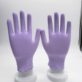 Purple Disposable Household Gloves Cheap Nitrile Gloves